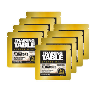 8PC TRAINING TABLE SPORTSNACK - ALBACORE TUNA 8/3 OZ. Fillets    ** FREE SHIPPING ** $3.99 Each **