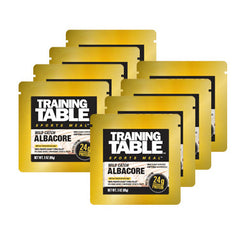 TRIAL PACK!  ONE PC TRAINING TABLE ALBACORE TUNA w/ Sea Salt 1/3Z Fillets
